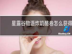 星露谷物语炸奶酪卷怎么获得