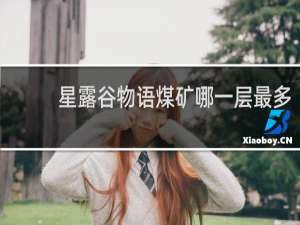 星露谷物语煤矿哪一层最多