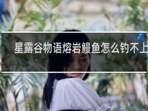 星露谷物语熔岩鳗鱼怎么钓不上来