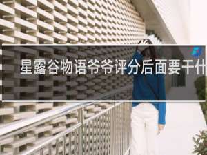 星露谷物语爷爷评分后面要干什么
