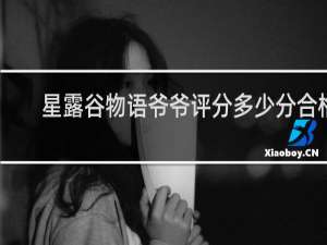 星露谷物语爷爷评分多少分合格