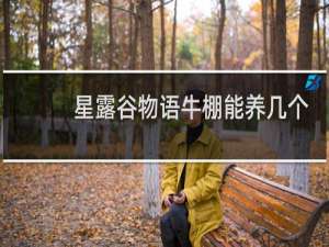 星露谷物语牛棚能养几个