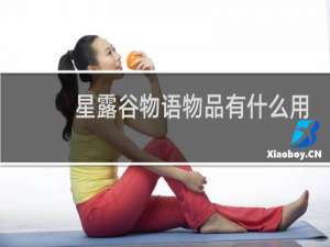 星露谷物语物品有什么用