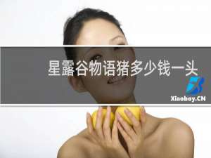 星露谷物语猪多少钱一头