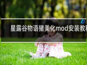 星露谷物语猪美化mod安装教程