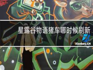 星露谷物语猪车哪时候刷新