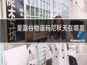 星露谷物语玛尼秋天在哪里