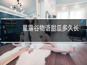 星露谷物语甜瓜多久长
