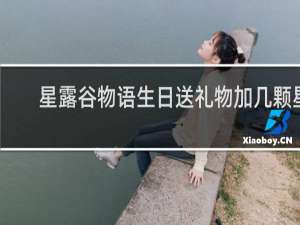 星露谷物语生日送礼物加几颗星