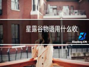 星露谷物语用什么收