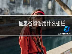 星露谷物语用什么栅栏