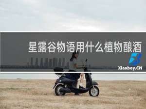 星露谷物语用什么植物酿酒