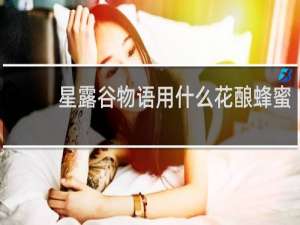 星露谷物语用什么花酿蜂蜜