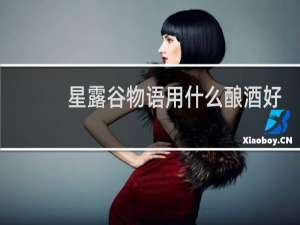 星露谷物语用什么酿酒好
