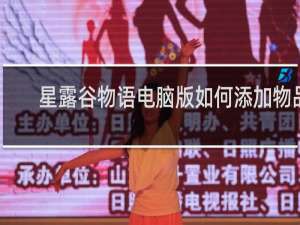 星露谷物语电脑版如何添加物品