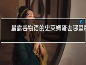 星露谷物语的史莱姆蛋去哪里刷