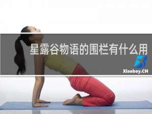 星露谷物语的围栏有什么用