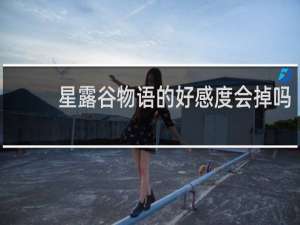 星露谷物语的好感度会掉吗