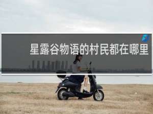 星露谷物语的村民都在哪里