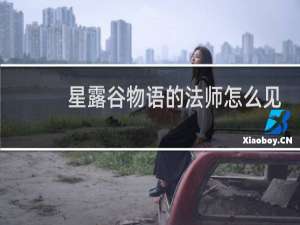 星露谷物语的法师怎么见