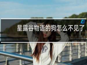 星露谷物语的狗怎么不见了