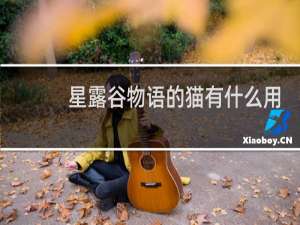 星露谷物语的猫有什么用