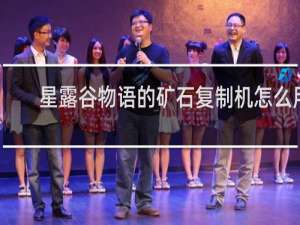 星露谷物语的矿石复制机怎么用