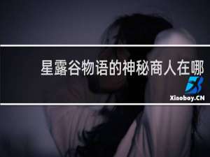 星露谷物语的神秘商人在哪
