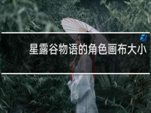 星露谷物语的角色画布大小