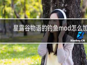 星露谷物语的钓鱼mod怎么加