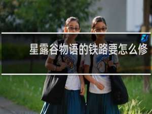 星露谷物语的铁路要怎么修