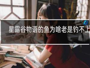 星露谷物语的鱼为啥老是钓不上来