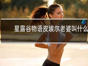 星露谷物语皮埃尔老婆叫什么