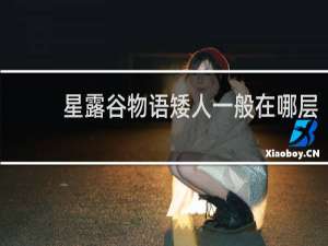 星露谷物语矮人一般在哪层