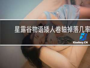 星露谷物语矮人卷轴掉落几率