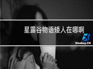 星露谷物语矮人在哪啊