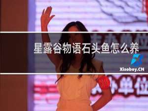 星露谷物语石头鱼怎么养
