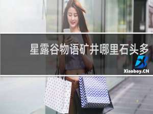 星露谷物语矿井哪里石头多