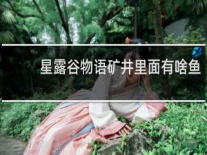 星露谷物语矿井里面有啥鱼