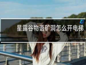 星露谷物语矿洞怎么开电梯