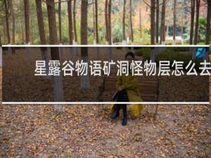 星露谷物语矿洞怪物层怎么去