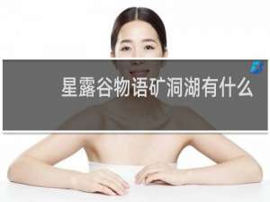 星露谷物语矿洞湖有什么