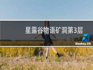 星露谷物语矿洞第3层