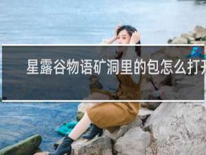 星露谷物语矿洞里的包怎么打开