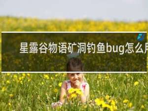 星露谷物语矿洞钓鱼bug怎么用