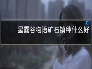 星露谷物语矿石镇种什么好