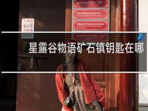 星露谷物语矿石镇钥匙在哪