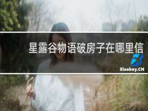 星露谷物语破房子在哪里信
