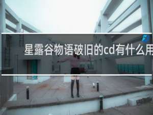 星露谷物语破旧的cd有什么用