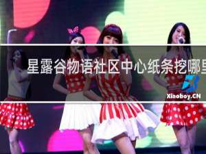 星露谷物语社区中心纸条挖哪里